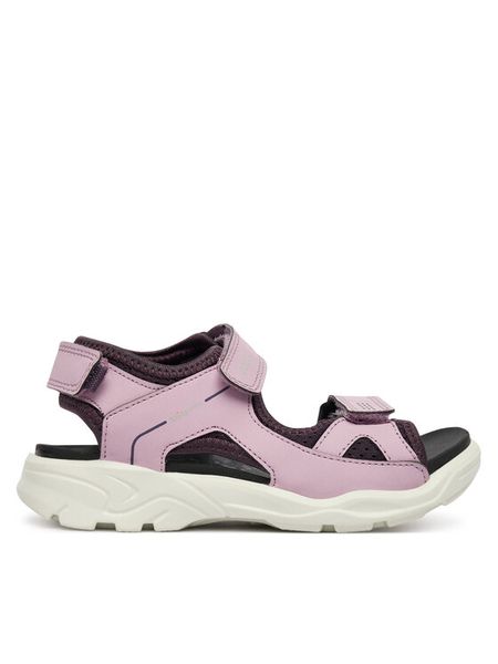 ECCO Sandały Biom Raft 70060261137 Różowy. Czerwone sandały dziewczęce ECCO, ze skóry, bez zapięcia. Za 299.99 zł.