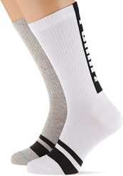 Skarpety Męskie Puma Seasonal Logo Socks Białe 39-42. Białe skarpetki męskie Puma, bez wzorów, z bawełny. Za 111.99 zł.