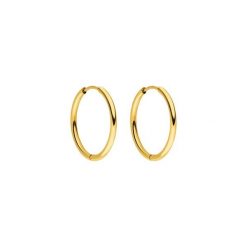 Purelei Purelei Kolczyki Sleeky Kolczyki koła 1 ct Damski. Czerwone kolczyki damskie Purelei, srebrne, z klipsem. Za 102.69 zł.