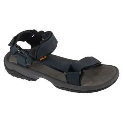 Buty trekkingowe męskie Teva Terra Fi Lite. Niebieskie buty trekkingowe męskie Teva, na lato, z materiału, bez zapięcia, trekkingowe. Za 547.00 zł.