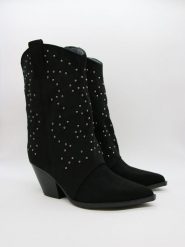 Bellucci Kowbojki w kolorze czarnym rozmiar: 38. Czarne kozaki damskie Bellucci, bez obcasa. Za 173.99 zł.