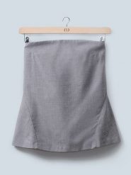 LeGer Top "Jale" w kolorze szarym rozmiar: 36. Szare topy damskie LeGer, bez wzorów, z lyocellu, bez kołnierzyka. Za 143.90 zł.