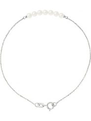 Pearline Złota bransoletka z perłami rozmiar: onesize. Białe bransoletki damskie Pearline, złote. Za 260.99 zł.