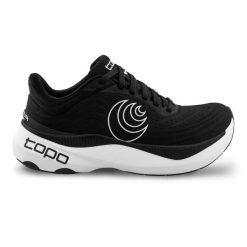 Damskie buty do biegania Topo Athletic Aura. Czarne obuwie do biegania damskie Topo Athletic. Za 814.80 zł.