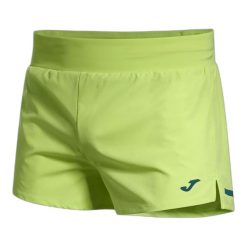Krótkie technikalia z tylną kieszenią Nature Joma. Zielone szorty męskie Joma, bez wzorów, z poliesteru. Za 213.00 zł.
