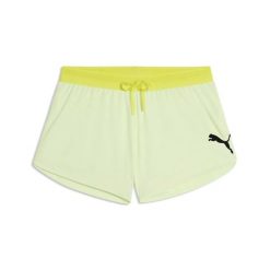 Szorty Puma Lightspeed. Żółte szorty męskie Puma, bez wzorów, z materiału, sportowe. Za 287.99 zł.