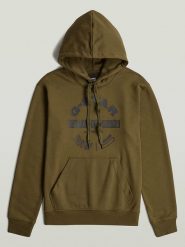 G-Star Bluza w kolorze khaki rozmiar: M. Brązowe bluzy z kapturem męskie G-Star, m. Za 140.53 zł.