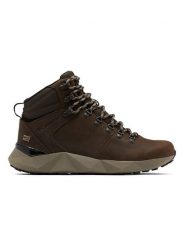 Columbia Skórzane buty turystyczne "Facet Sierra" w kolorze brązowym rozmiar: 44. Brązowe buty trekkingowe męskie Columbia, z materiału, bez zapięcia, outdoorowe. Za 414.95 zł.