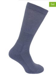 Norfolk Skarpety (3 pary) w kolorze niebieskim rozmiar: 43-46. Niebieskie skarpetki męskie Norfolk, bez wzorów, z materiału. Za 126.99 zł.