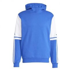 Bluza męska adidas Squadra 25 Sweat Hoody. Białe bluzy z kapturem męskie Adidas, l, z materiału. Za 189.00 zł.