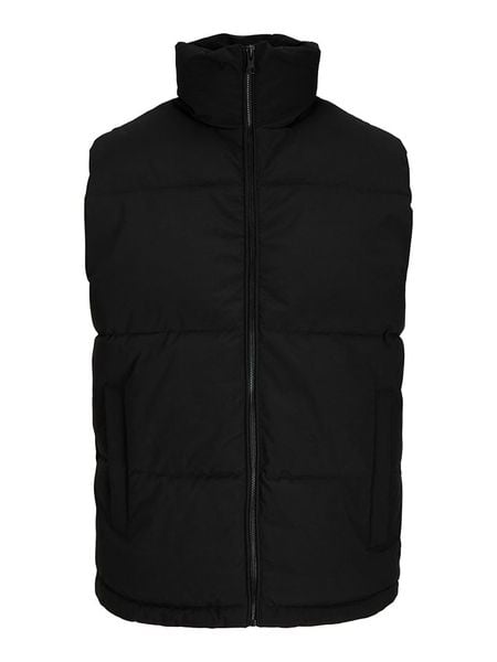 Jack & Jones Kamizelka pikowana w kolorze czarnym rozmiar: XXL. Czarne kamizelki męskie Jack & Jones, xxl. Za 189.95 zł.