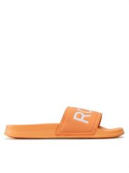 Roxy Klapki ARJL100679 Pomarańczowy. Brązowe kalosze damskie Roxy, bez wzorów, z tworzywa sztucznego. Za 79.99 zł.