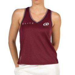 T-shirt Sleeveless Bullpadel Gemma 25i. Czarne t-shirty damskie bullpadel, bez wzorów, bez kołnierzyka. W wyprzedaży za 210.80 zł.