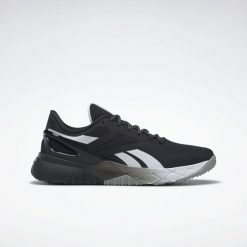 Obuwie Sportowe Damskie Reebok Nanoflex TR W Czarny. Białe buty sportowe na co dzień damskie Reebok, bez wzorów, z gumy, na fitness i siłownię. Za 367.00 zł.