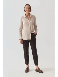 TATUUM Bluzka w kolorze jasnoróżowym rozmiar: 44. Różowe bluzki damskie Tatuum, bez wzorów, z lyocellu, bez kołnierzyka, bez ramiączek. Za 146.45 zł.