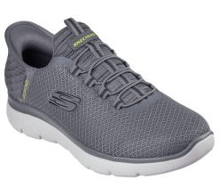 Buty treningowe męskie Skechers 232457CHAR. Szare buty fitness męskie Skechers, trekkingowe. Za 389.00 zł.