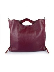 Florence Bags Skórzana torebka "Ge" w kolorze bordowym - 39 x 31 x 5 cm rozmiar: onesize. Różowe torebki klasyczne damskie Florence Bags, bez wzorów, z materiału, bez dodatków. Za 382.99 zł.