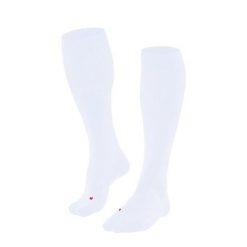 Męskie skarpety sportowe Falke Compression. Białe skarpetki męskie Falke, bez wzorów. Za 254.00 zł.
