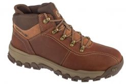 Buty trekkingowe męskie, Threshold Rebound Trek. Brązowe buty trekkingowe męskie CATerpillar, z materiału, bez zapięcia, trekkingowe. Za 549.99 zł.