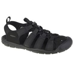 Sandały męskie, Keen Clearwater CNX. Czarne sandały męskie Keen, z materiału, bez zapięcia. Za 536.00 zł.