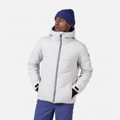 Kurtka narciarska męska Rossignol Siz Ski Jacket. Kurtki męskie Rossignol, na zimę, l, bez wzorów, z puchu, sportowe, bez kaptura. Za 1,499.00 zł.