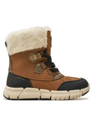 Geox Śniegowce J Flexyper Girl B Ab J46APA 0AU50 C6175 M Brązowy. Brązowe kozaki dziewczęce Geox, ze skóry. Za 389.99 zł.