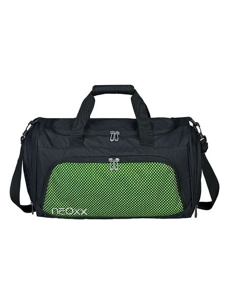 Neoxx Torba sportowa "All about Neon" w kolorze zielono-czarnym - 43,5 x 26 x 24 cm rozmiar: onesize. Czarne torebki dziecięce neoxx. Za 130.99 zł.