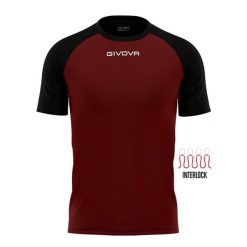 Koszulka piłkarska dla dorosłych Givova Capo MC. Brązowe t-shirty sportowe męskie Givova, m, bez ramiączek, do piłki nożnej. Za 54.02 zł.