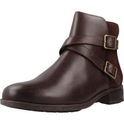 CLARKS 26182942C Brązowy. Brązowe obuwie trekkingowe damskie Clarks. Za 357.99 zł.