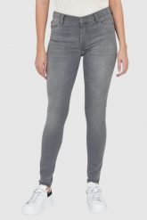 7 FOR ALL MANKIND Szare jeansy z wysokim stanem HW SKINNY. Szare jeansy damskie 7 FOR ALL MANKIND, z podwyższonym stanem. W wyprzedaży za 459.99 zł.
