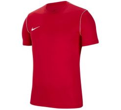 Koszulka piłkarska męska Nike Park 20. Białe t-shirty sportowe męskie Nike, l, z dzianiny, bez ramiączek, na fitness i siłownię, dri-fit (nike). Za 128.00 zł.