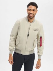 Alpha Industries kurtka bomber - MA-1 TTC Mężczyźni Sztuczne włókno szary, XXL. Szare kurtki męskie Alpha Industries, m, bez wzorów, z włókna, sportowe, bez kaptura. Za 429.95 zł.
