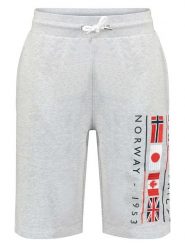 Geographical Norway Bermudy dresowe "Paurant" w kolorze szarym rozmiar: XXL. Szare szorty męskie Geographical Norway, bez wzorów, z dresówki. Za 73.99 zł.