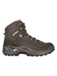 LOWA Skórzane buty turystyczne "Renegade GTX Mid" w kolorze khaki rozmiar: 43,5. Brązowe buty trekkingowe męskie Lowa, z gore-texu, bez zapięcia, outdoorowe, gore-tex. Za 782.99 zł.