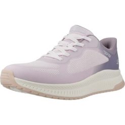 Buty SKECHERS BOBS SQUAD 4 STAPLE LOOK Fioletowy. Fioletowe obuwie treningowe damskie Skechers, na fitness i siłownię. Za 263.99 zł.