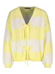 Sublevel Kardigan w kolorze żółto-białym rozmiar: M/L. Białe kardigany damskie Sublevel, l, bez wzorów. Za 121.80 zł.