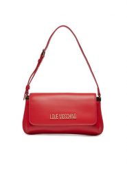 LOVE MOSCHINO Torebka JC4058PP1MLO0500 Czerwony. Czerwone torebki klasyczne damskie Love Moschino, bez wzorów, ze skóry, bez dodatków. Za 459.99 zł.