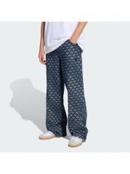 Adidas Jeansy Monogram KD0399 Niebieski Loose Fit. Niebieskie jeansy męskie Adidas. Za 399.99 zł.