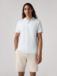Levi's Koszulka polo w kolorze białym rozmiar: L. Białe koszulki polo męskie Levi's, l, bez wzorów, bez ramiączek. Za 97.95 zł.