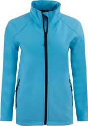 Damska kurtka softshellowa Uniwear Turkusowa Turkusowa. Zielone kurtki damskie Trespass, m, bez wzorów, z elastanu, bez kaptura. Za 194.99 zł.