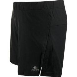 Męskie spodenki do biegania Athl DPT Virgilio czarne. Czarne szorty męskie ZFOAM, bez kołnierzyka. Za 180.99 zł.