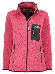 Geographical Norway Kurtka polarowa "Title" w kolorze różowym rozmiar: S. Różowe kurtki damskie Geographical Norway, s, bez wzorów, z polaru, bez kaptura. Za 137.95 zł.
