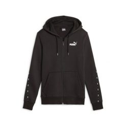 Bluza Sportowa Damska Puma Ess Tape Fz Fl. Czarne bluzy bez kaptura damskie Puma, xs, bez wzorów, bez ramiączek, bez kaptura. W wyprzedaży za 224.25 zł.