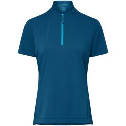 Koszulka damska Adlux HZ. Niebieskie topy sportowe damskie Vaude, s, bez wzorów, z materiału, bez ramiączek. Za 299.00 zł.