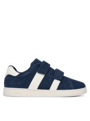 Geox Sneakersy J Eclyper Boy J65LSC 022BC C4211 D Granatowy. Niebieskie buty sportowe chłopięce Geox, bez wzorów, ze skóry, bez zapięcia. Za 299.99 zł.