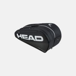 Torba na rakiety tenisowe Head Tour. Czarne torby męskie na ramię HEAD, bez wzorów, z materiału, na ramię. Za 365.50 zł.