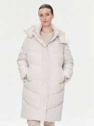 Calvin Klein Płaszcz zimowy Modern K20K205948 Écru Relaxed Fit. Płaszcze damskie CALVIN KLEIN, na zimę, m, bez wzorów, z syntetyku. Za 1,049.00 zł.