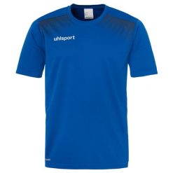 Koszulka Uhlsport Goal. Niebieskie t-shirty sportowe męskie UHLSPORT, bez ramiączek, do piłki nożnej. Za 124.50 zł.