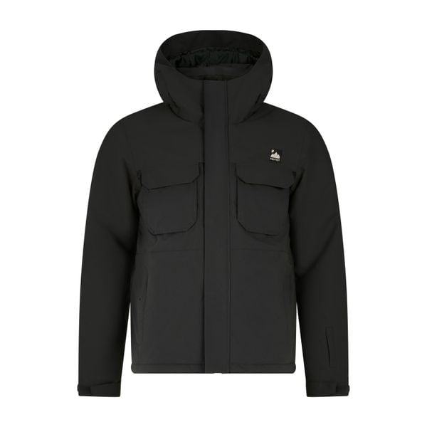 Kurtka narciarska Protest Kajo. Czarne kurtki męskie Protest, m, bez wzorów, bez kaptura, narciarskie. W wyprzedaży za 682.50 zł.