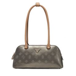 Torebka Guess. Szare torebki klasyczne damskie Guess, z aplikacjami, bez dodatków. Za 329.99 zł.